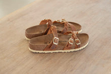BIRKENSTOCK FRANCA BRAIDED LEATHER | COGNAC