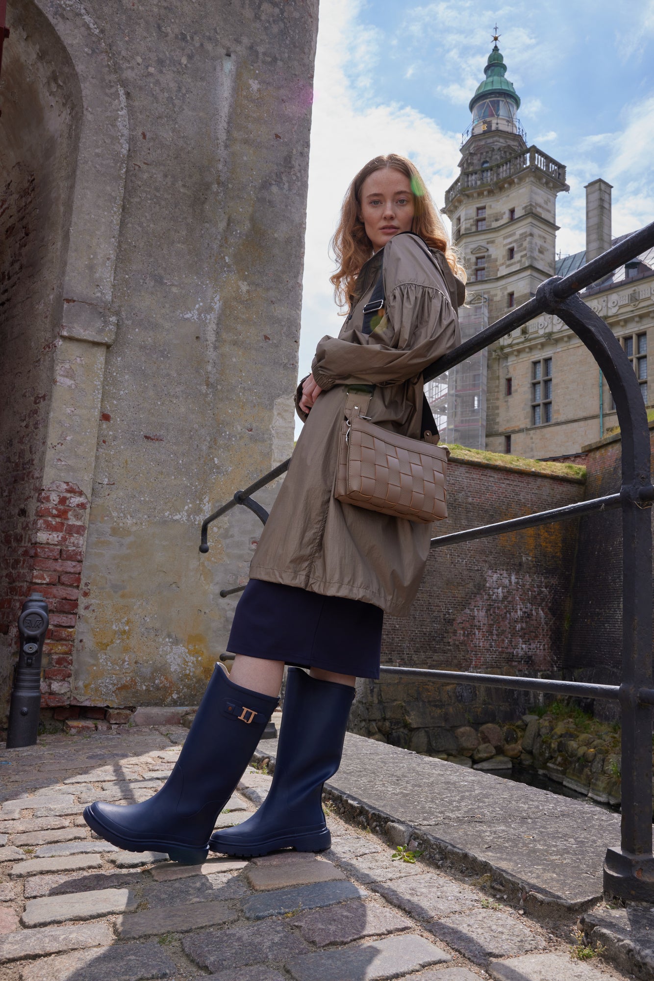 ILSE JACOBSEN CROSS BODY BAG | GREIGE