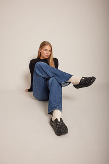 ILSE JACOBEN SLIDE | BLACK
