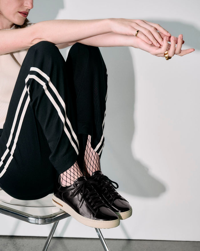 BIRKENSTOCK BEND HIGH SHINE | BLACK