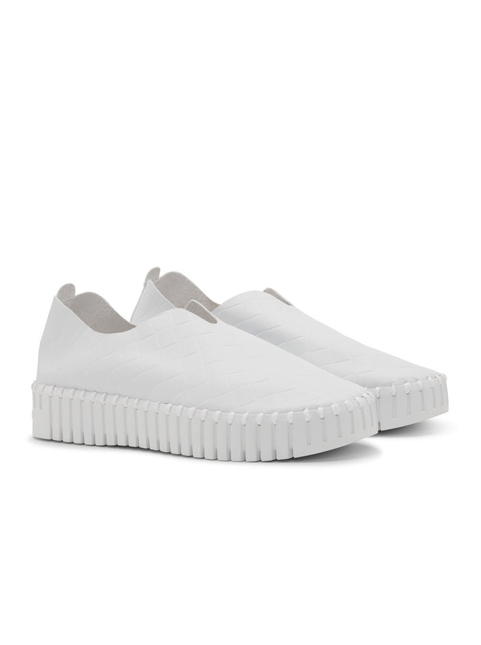 ILSE JACOBSEN PLATFORM TULIP SHOE | WHITE