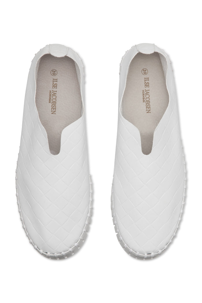 ILSE JACOBSEN PLATFORM TULIP SHOE | WHITE