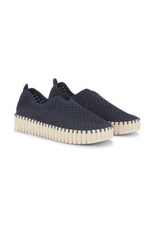 ILSE JACOBSEN PLATFORM TULIP SHOE | DARK INDIGO