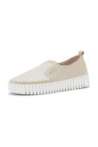 ILSE JACOBSEN PLATFORM TULIP SHOE | KIT/WHITE