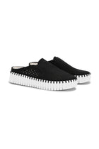 ILSE JACOBSEN PLATFORM TULIP SLIDE | BLACK