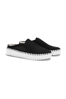 ILSE JACOBSEN PLATFORM TULIP SLIDE | BLACK