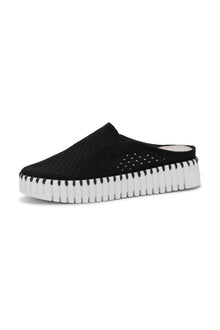 ILSE JACOBSEN PLATFORM TULIP SLIDE | BLACK
