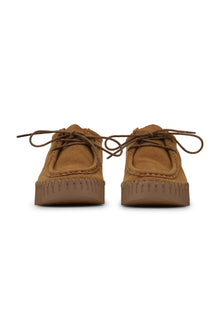 ILSE JACOBEN TULIP LACE UP SHOE | CASHEW