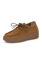 ILSE JACOBEN TULIP LACE UP SHOE | CASHEW