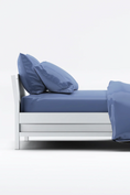 Load image into Gallery viewer, TERRERA BAMBOO KING SHEET SET | MINERAL BLUE
