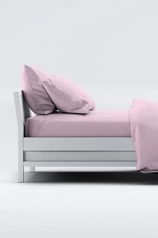 TERRERA BAMBOO QUEEN SHEET SET | PALE ROSE