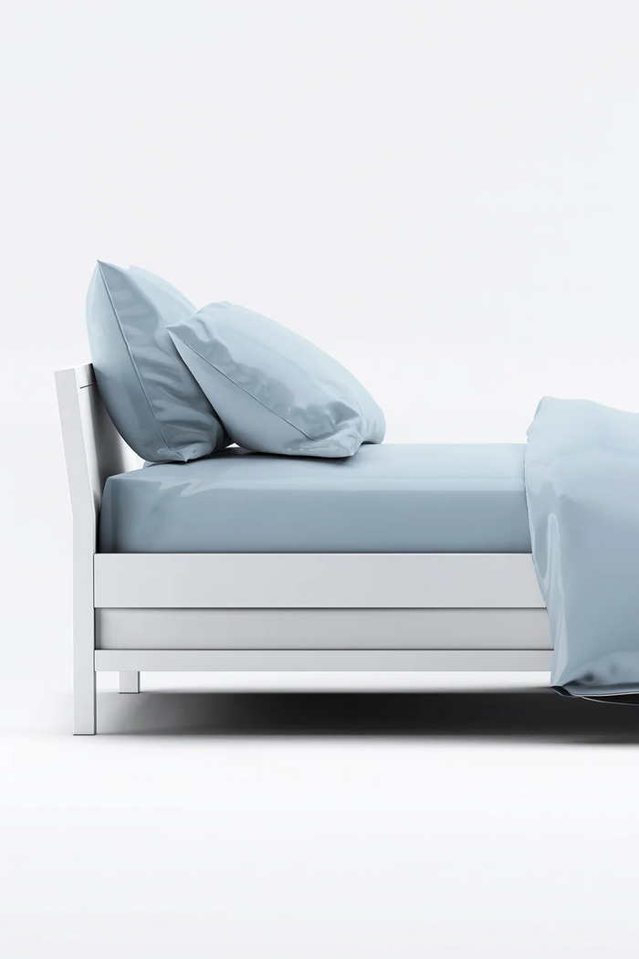 TERRERA BAMBOO DOUBLE SHEET SET | SKY