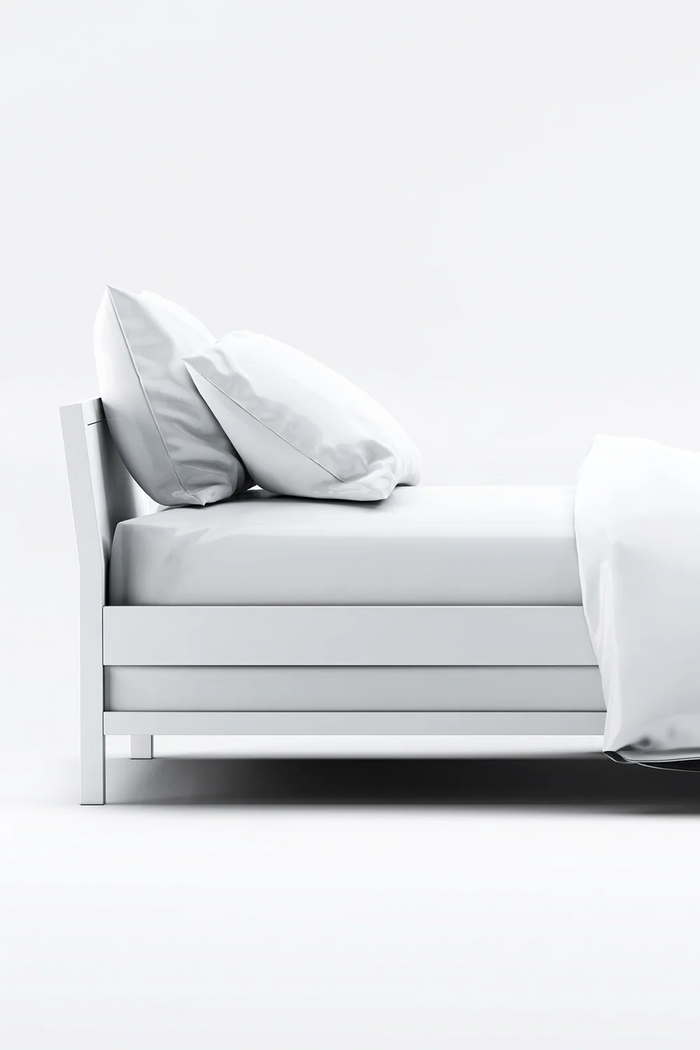 TERRERA BAMBOO DOUBLE SHEET SET | WHITE