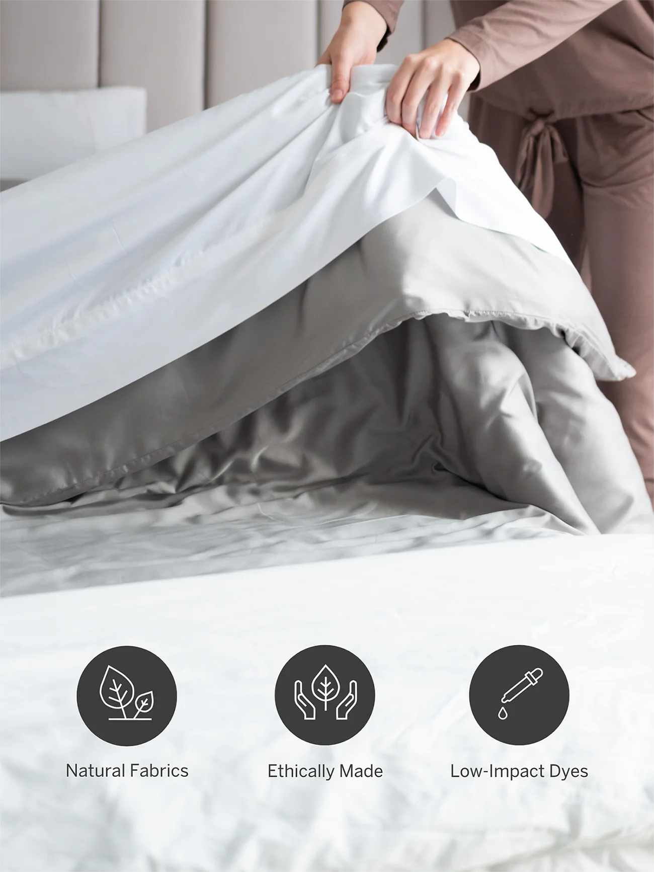 TERRERA BAMBOO DOUBLE SHEET SET | WHITE