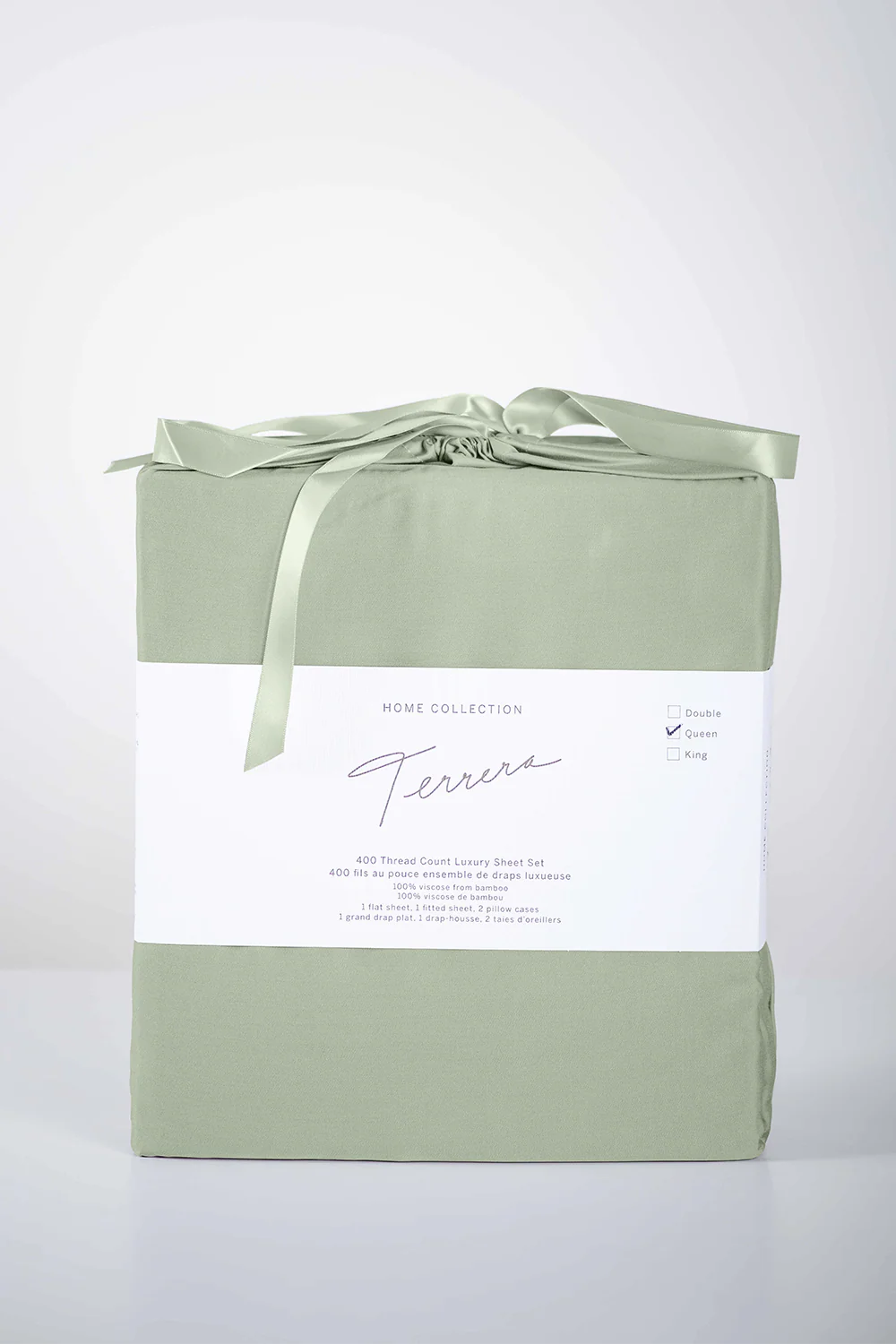 TERRERA BAMBOO DOUBLE SHEET SET | DESERT SAGE