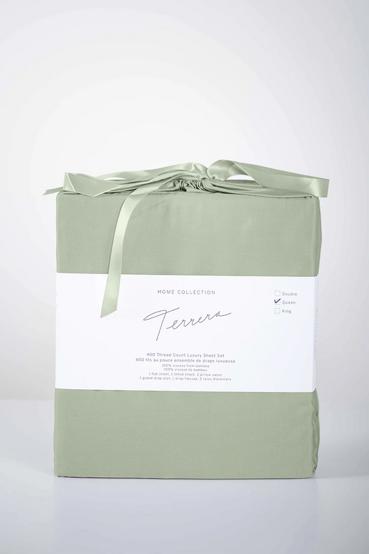 TERRERA BAMBOO KING SHEET SET | DESERT SAGE