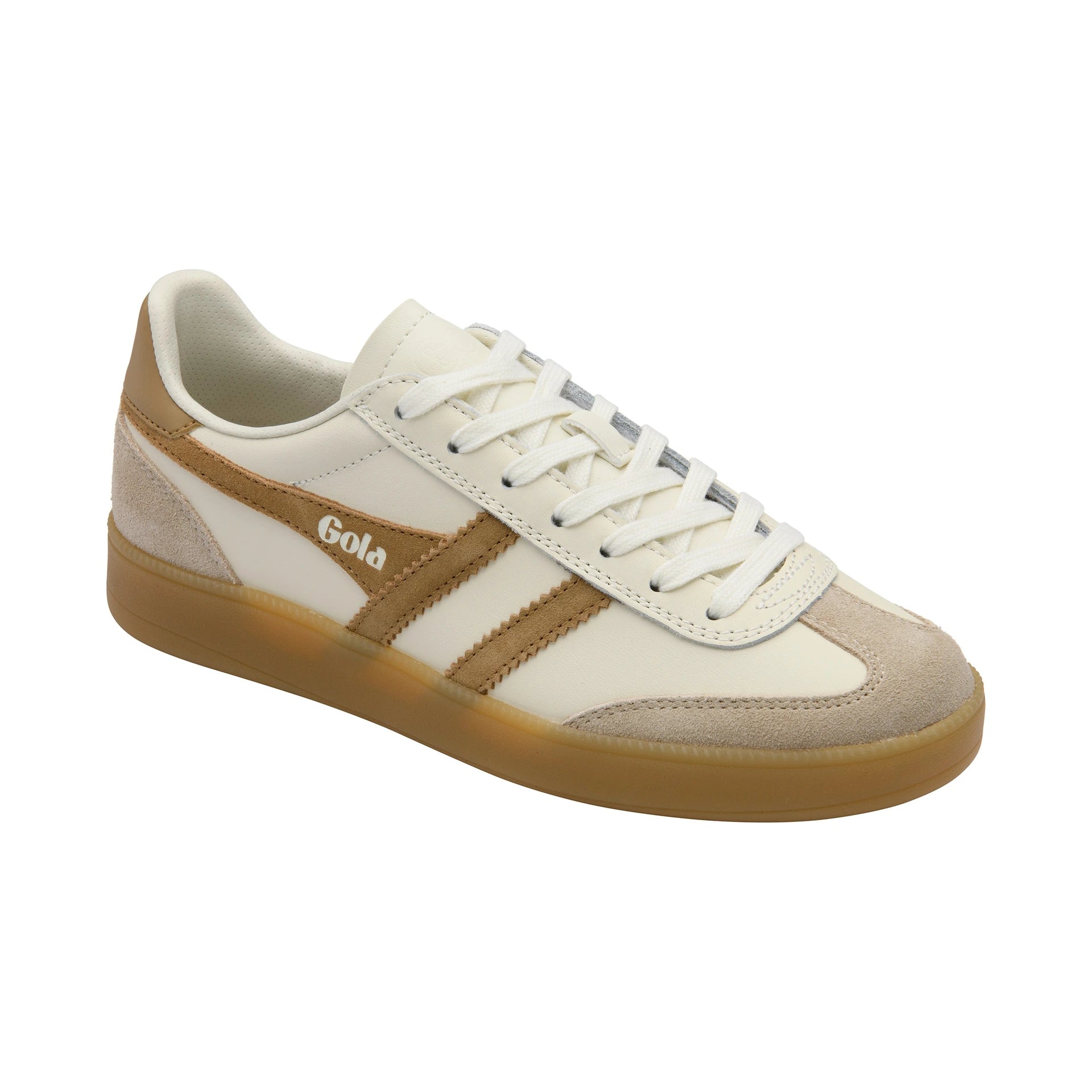 GOLA VIPER LEATHER | OFF WH/BONE/CARAMEL/GUM