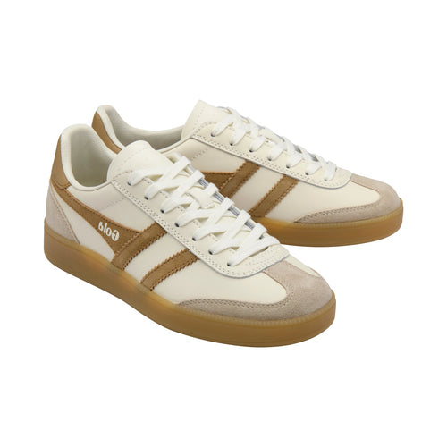GOLA VIPER LEATHER | OFF WH/BONE/CARAMEL/GUM