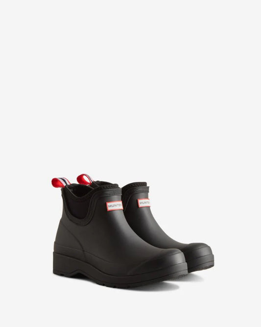 HUNTER PLAY CHELSEA NEOPRENE BOOT | BLACK