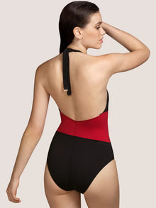 SARDA BEAUVOIR SWIMSUIT | BLACK/RED