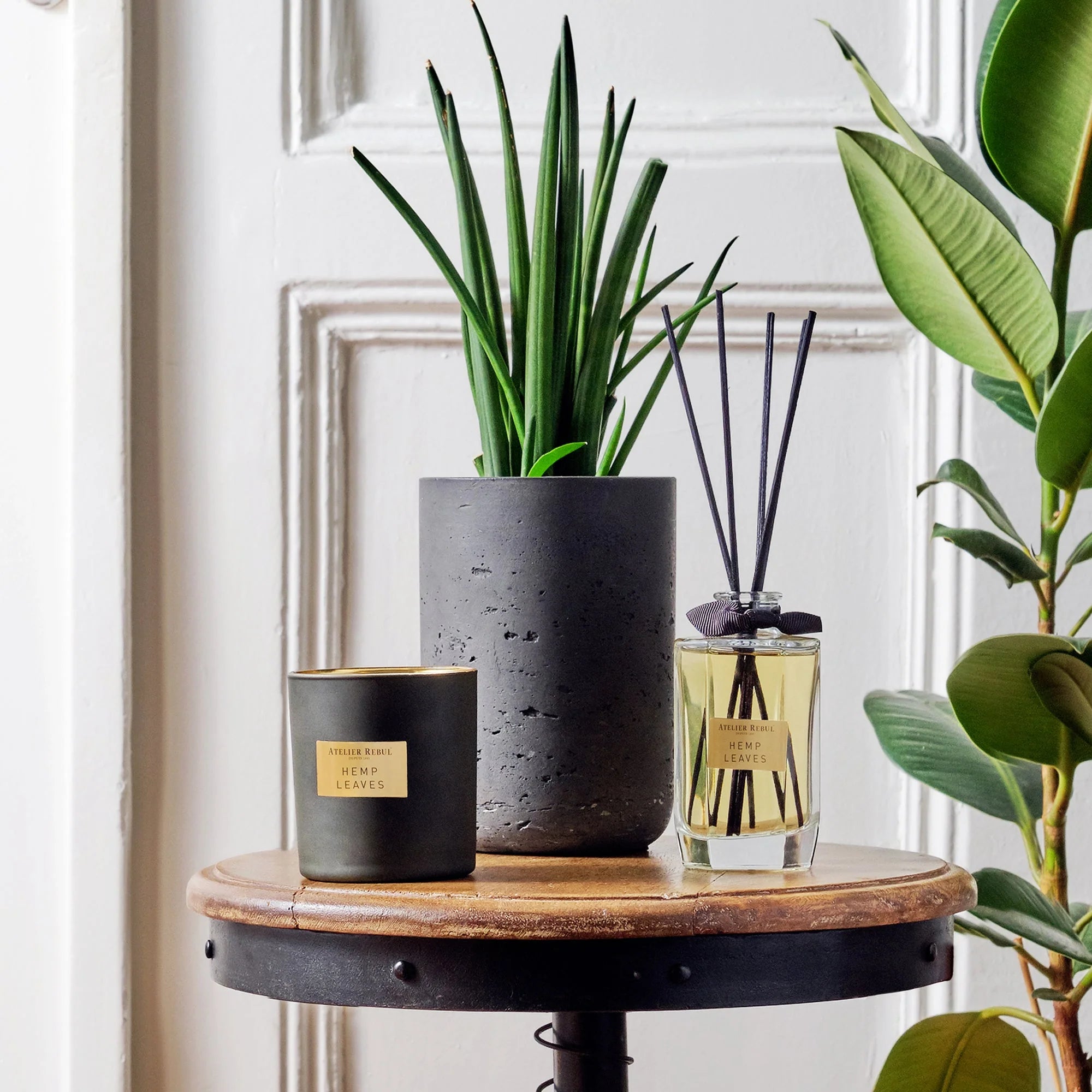 Hemp Leaves Scented Candle 210g