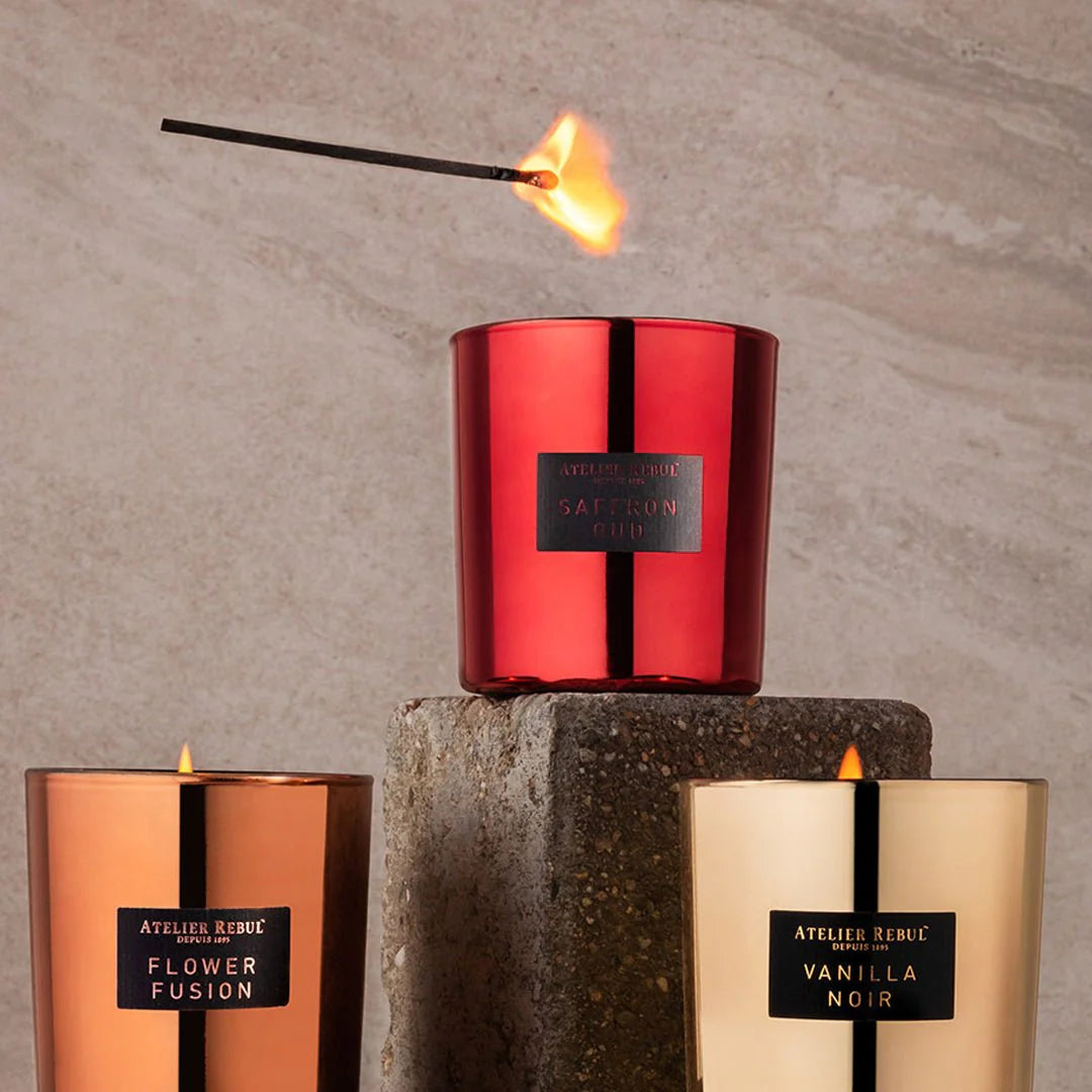 Saffron Oud Scented Candle 210g