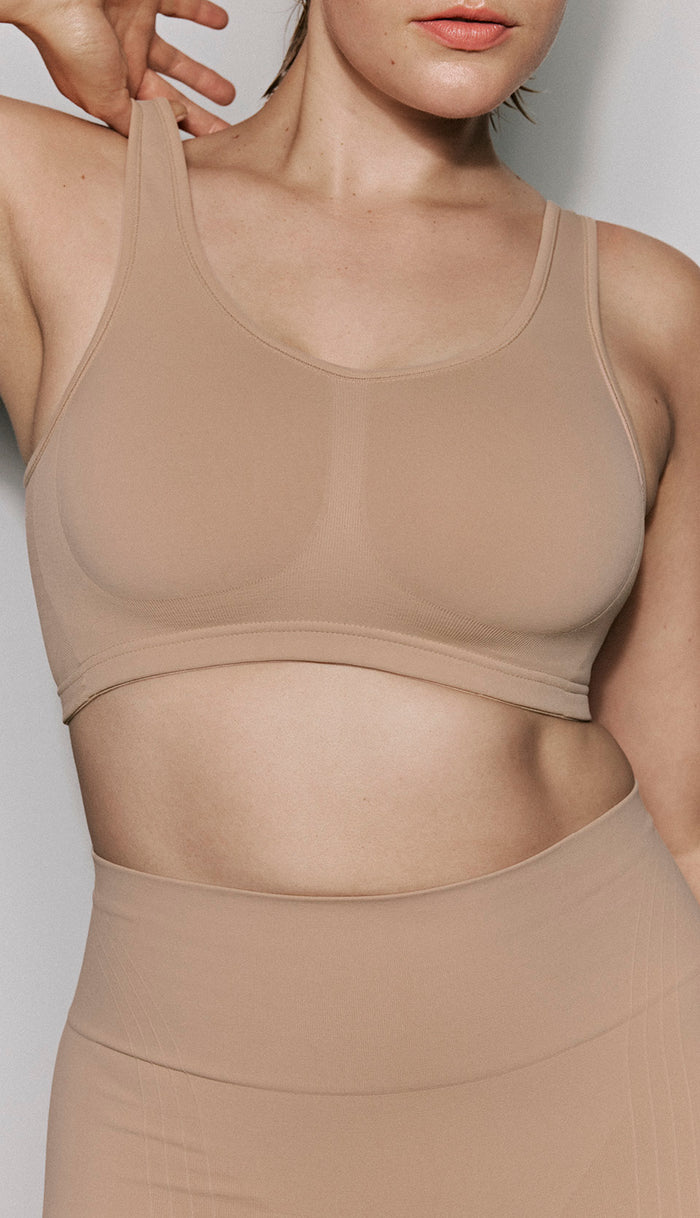 PRIMADONNA NUDDA WIRELESS BRALETTE | CAFFE LATTE