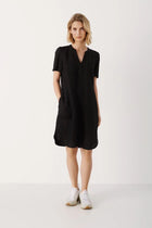 PART TWO AMINASE DRESS | BLACK