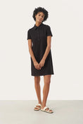Load image into Gallery viewer, PART TWO ELIVIA DRESS | BLACK
