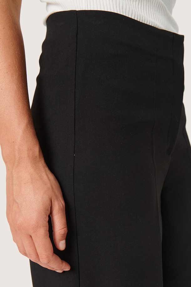 SL CORINNE WIDE TROUSER | BLACK