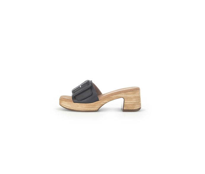 GABOR COMFORT MULE | BLACK