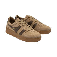 GOLA GRANDSLAM SNEAKER | CARAMEL/DARK BROWN/GUM