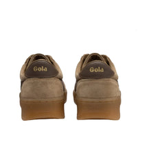 GOLA GRANDSLAM SNEAKER | CARAMEL/DARK BROWN/GUM