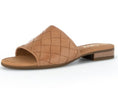 Load image into Gallery viewer, GABOR QUILTED SLIP ON MULE | COGNAC

