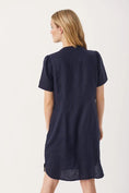 Load image into Gallery viewer, PART TWO AMINASE DRESS | DARK NAVY
