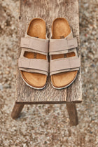 BIRKENSTOCK UJI SUEDE NARROW | TAUPE