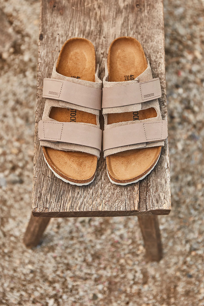 BIRKENSTOCK UJI SUEDE NARROW | TAUPE