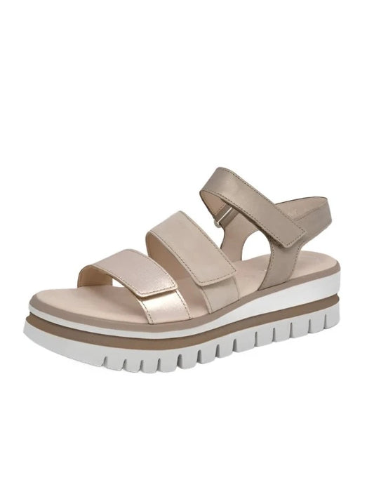 GABOR PLATFORM SANDAL | DESERT