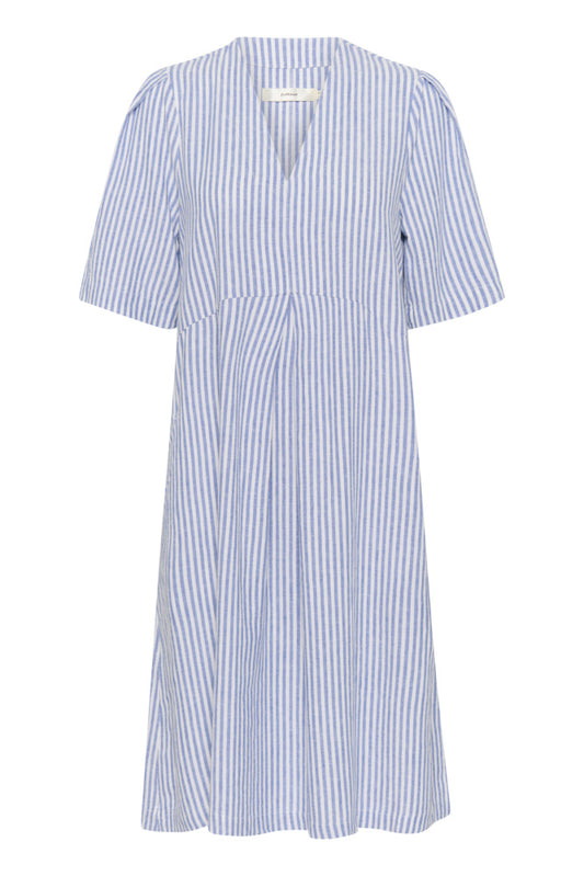 IN WEAR RIMONE DRESS | BLUE STRIPE