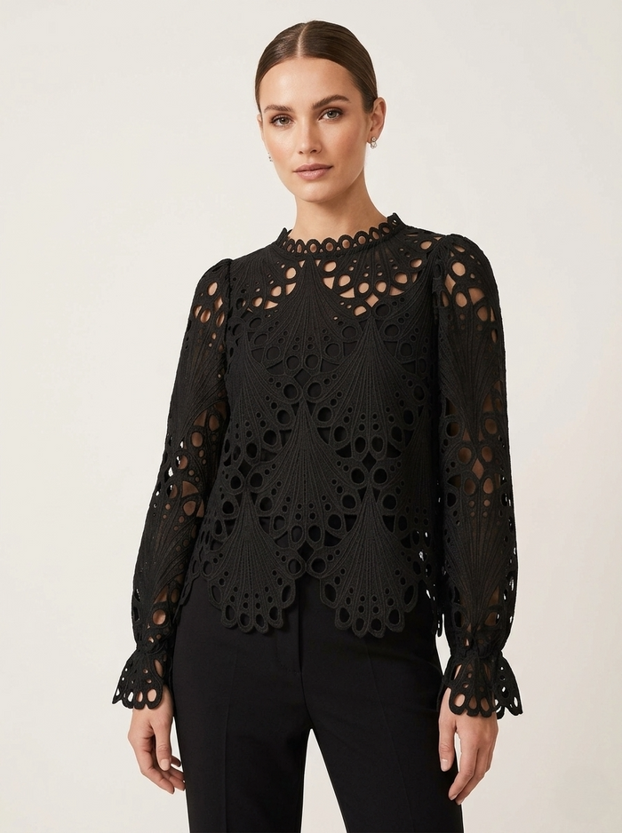FRANSA MELLE BLOUSE | METEORITE