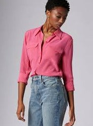 EQUIPMENT SLIM SIGNATURE SILK SHIRT