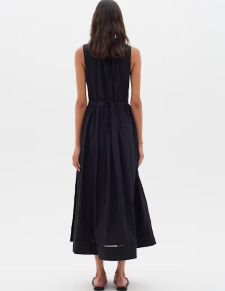 IN WEAR FURLA WRAP DRESS | BLACK