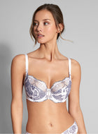 EMPREINTE LILLY ROSE LOW NECK | JOY BLUE