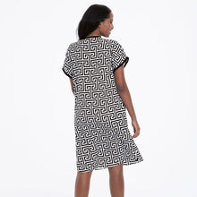 ANITA MORELLA BEACH DRESS | BLACK\WHITE