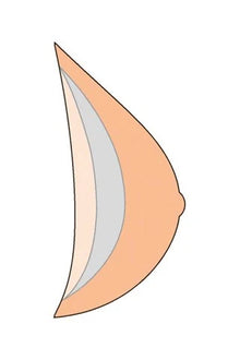 AMOENA NATURA LIGHT 2S BREAST FORM | IVORY