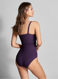 Load image into Gallery viewer, EMPREINTE ICONIC SWIMSUIT | Prune
