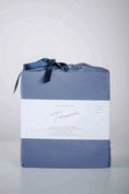 Load image into Gallery viewer, TERRERA BAMBOO KING SHEET SET | MINERAL BLUE

