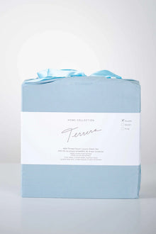 TERRERA BAMBOO DOUBLE SHEET SET | SKY