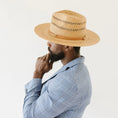 Load image into Gallery viewer, Mens straw hat
