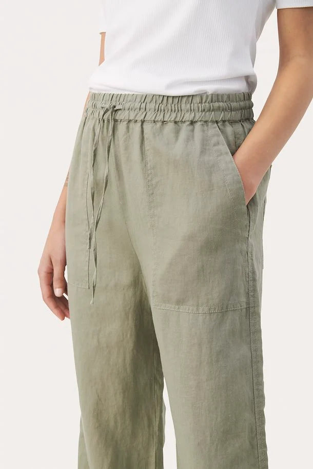 PART TWO ENIOLA TROUSER | VETIVER